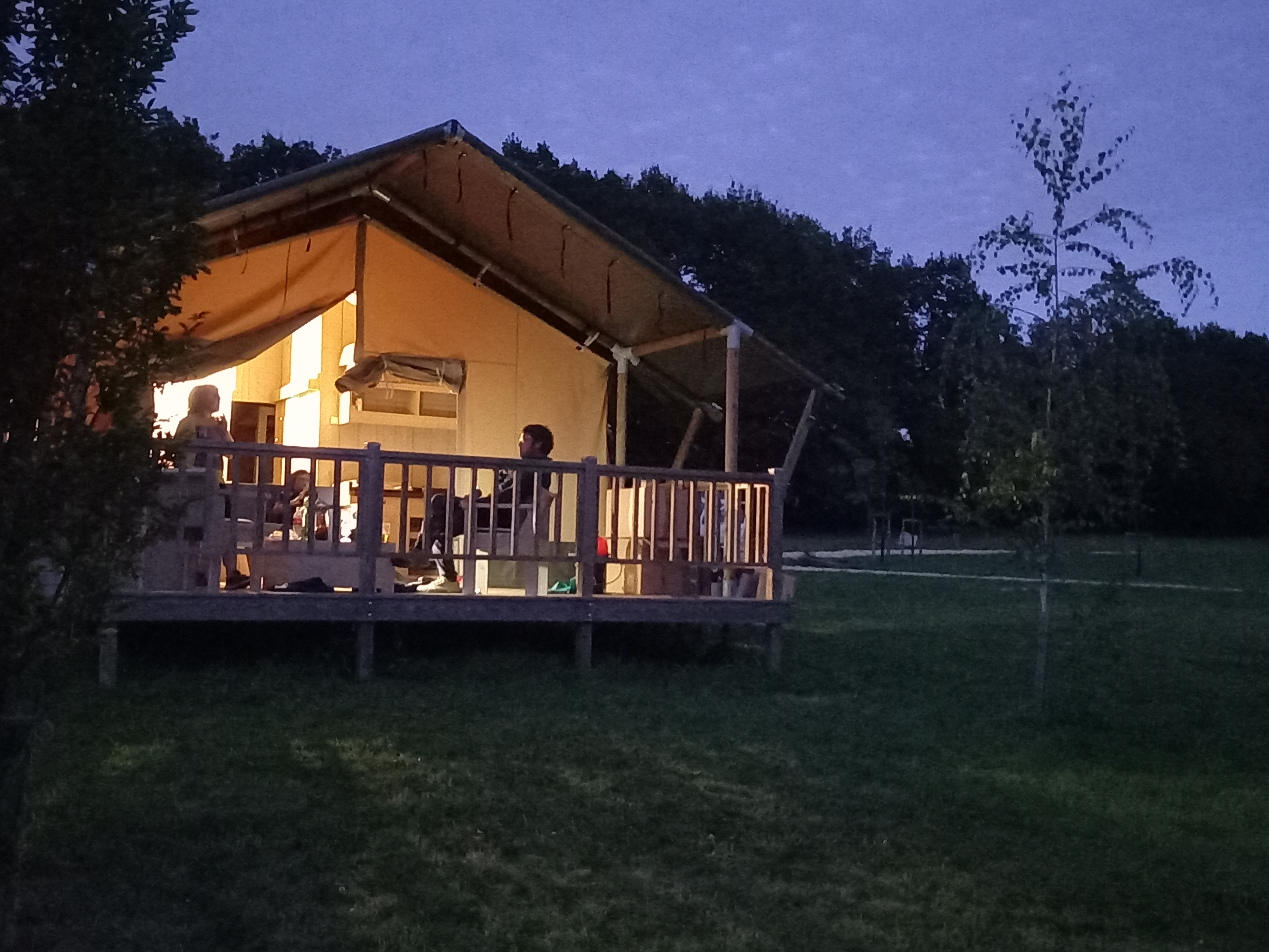 Location - Tente Glamping Safari - Village Glamping Le Pré Des Chênes