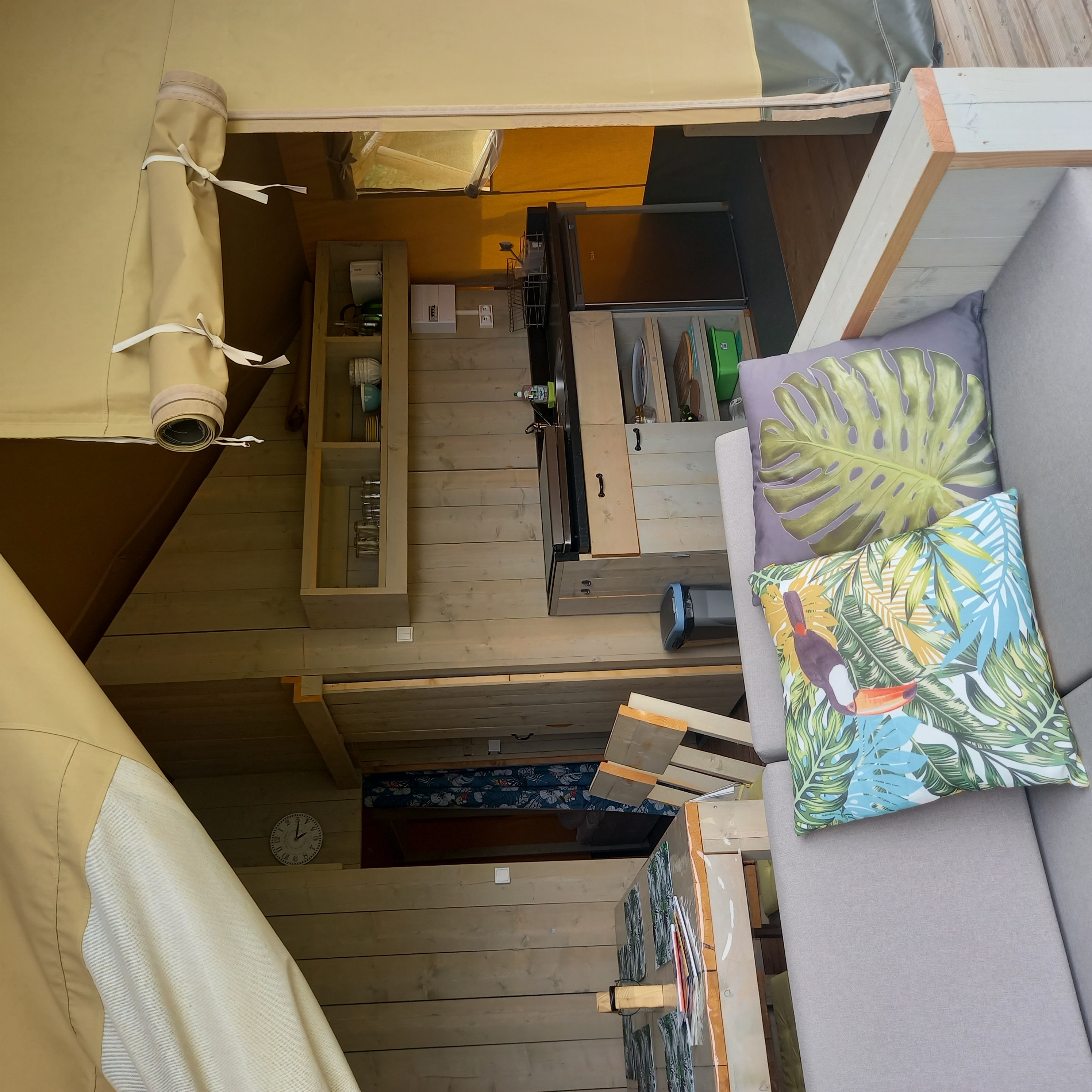 Location - Tente Glamping Safari - Village Glamping Le Pré Des Chênes
