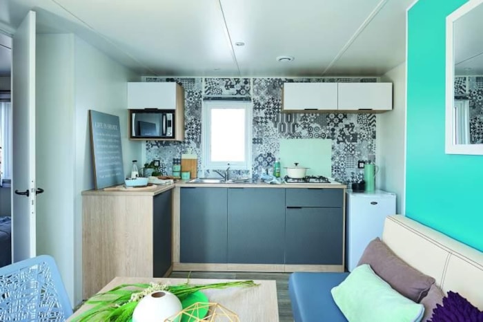 Mobil-Home Loggia Avec Terrasse Intégrée