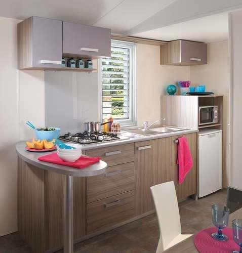 Mobil-Home Family+ Avec Terrasse Couverte