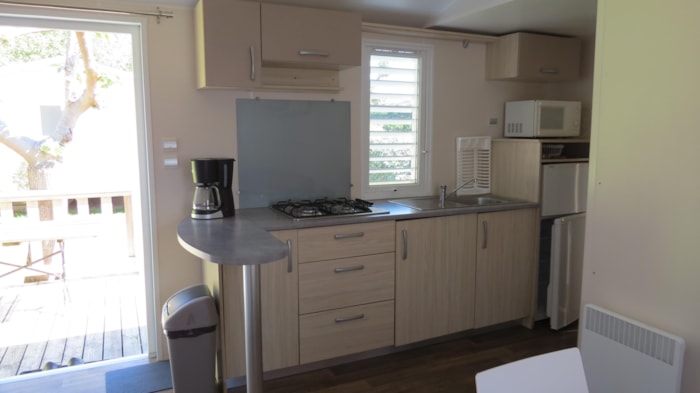 Mobil-Home Family+ Avec Terrasse Couverte