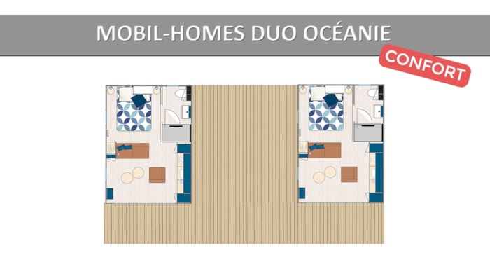 Duo Oceanie Confort