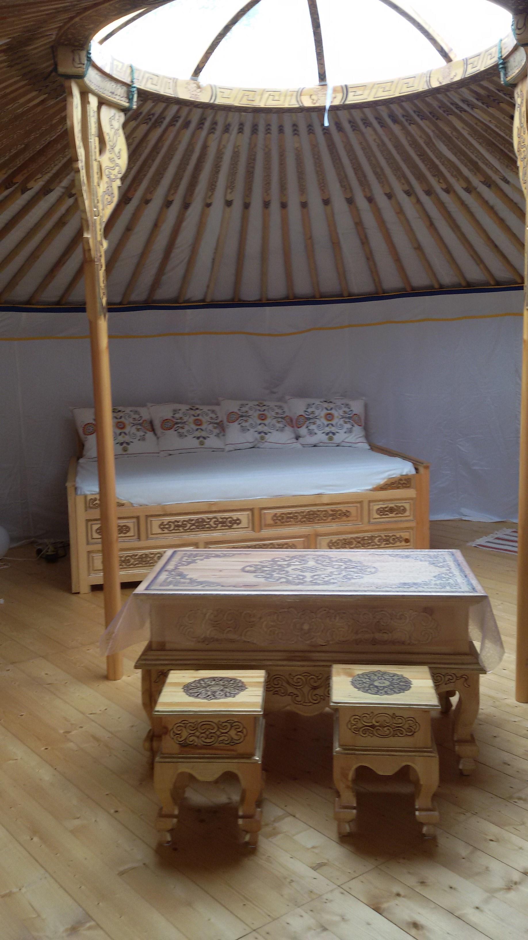 Location - Yourte - Camping Les Puits Tournants