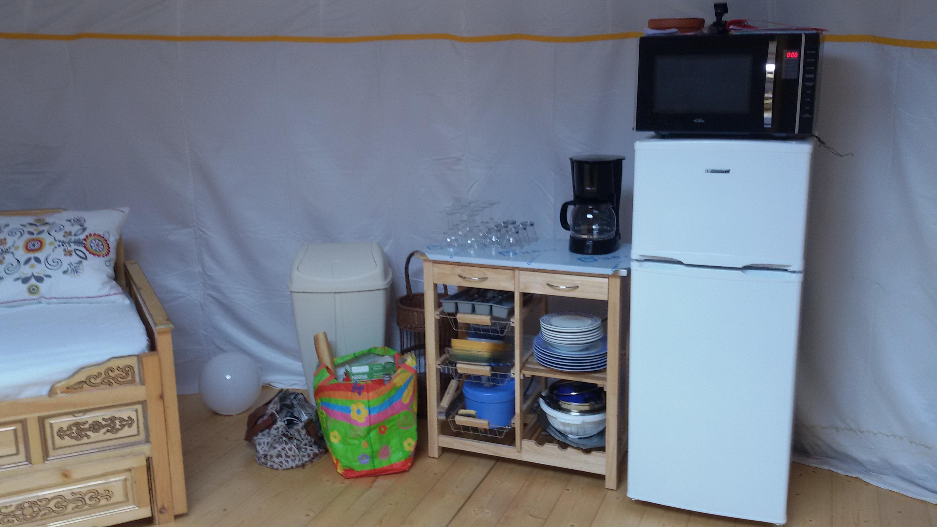 Location - Yourte - Camping Les Puits Tournants