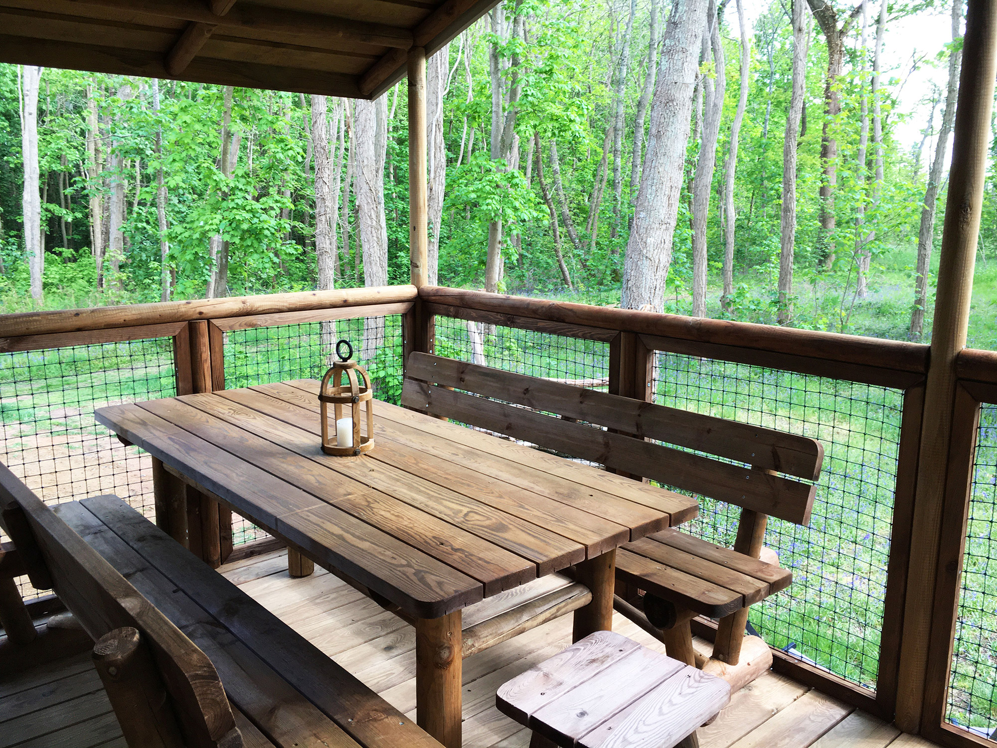 Location - Cabanes Dans Les Bois - Castel Camping Château de Chanteloup
