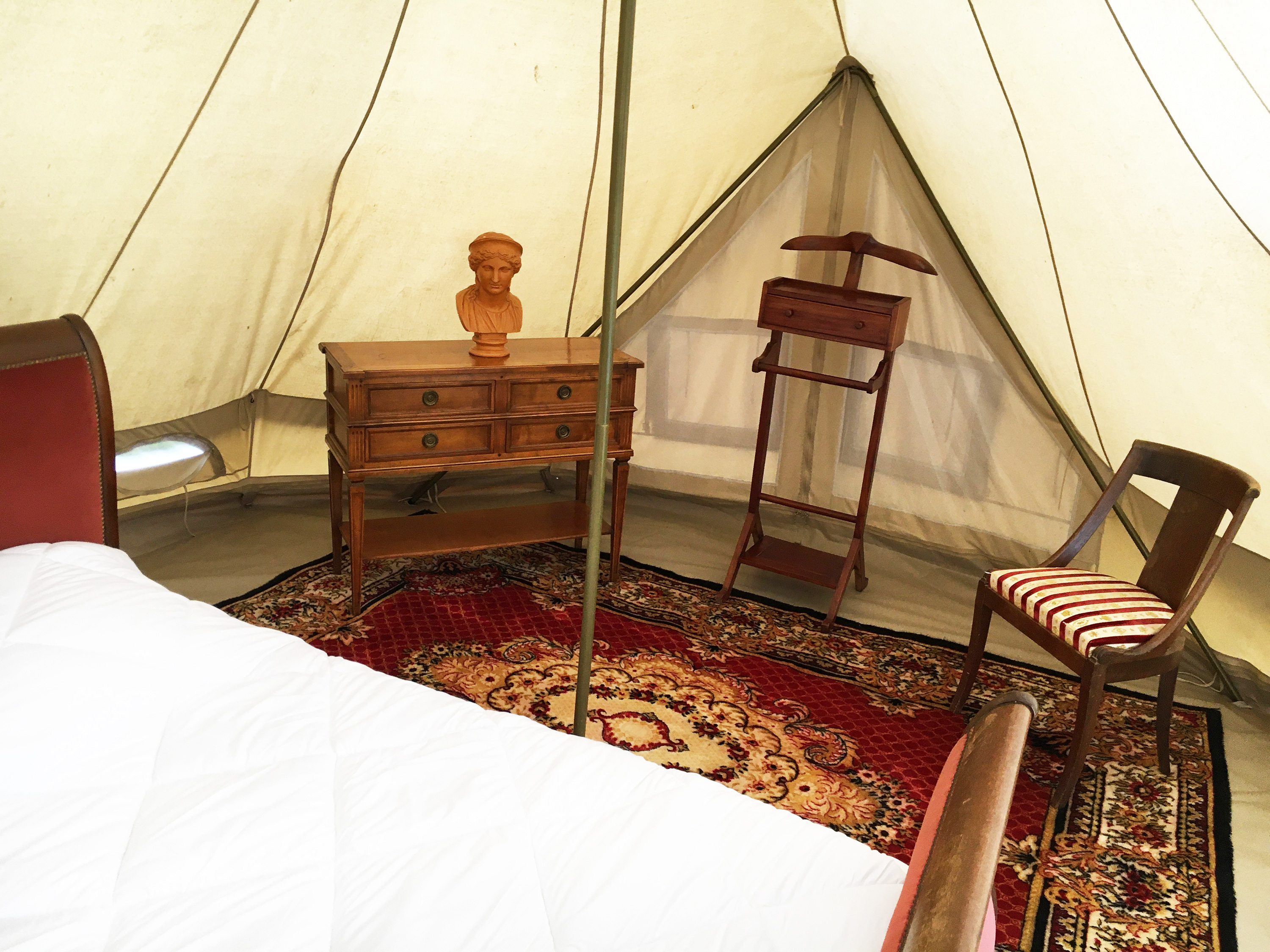 Location - Tente Glamping - Castel Camping Château de Chanteloup