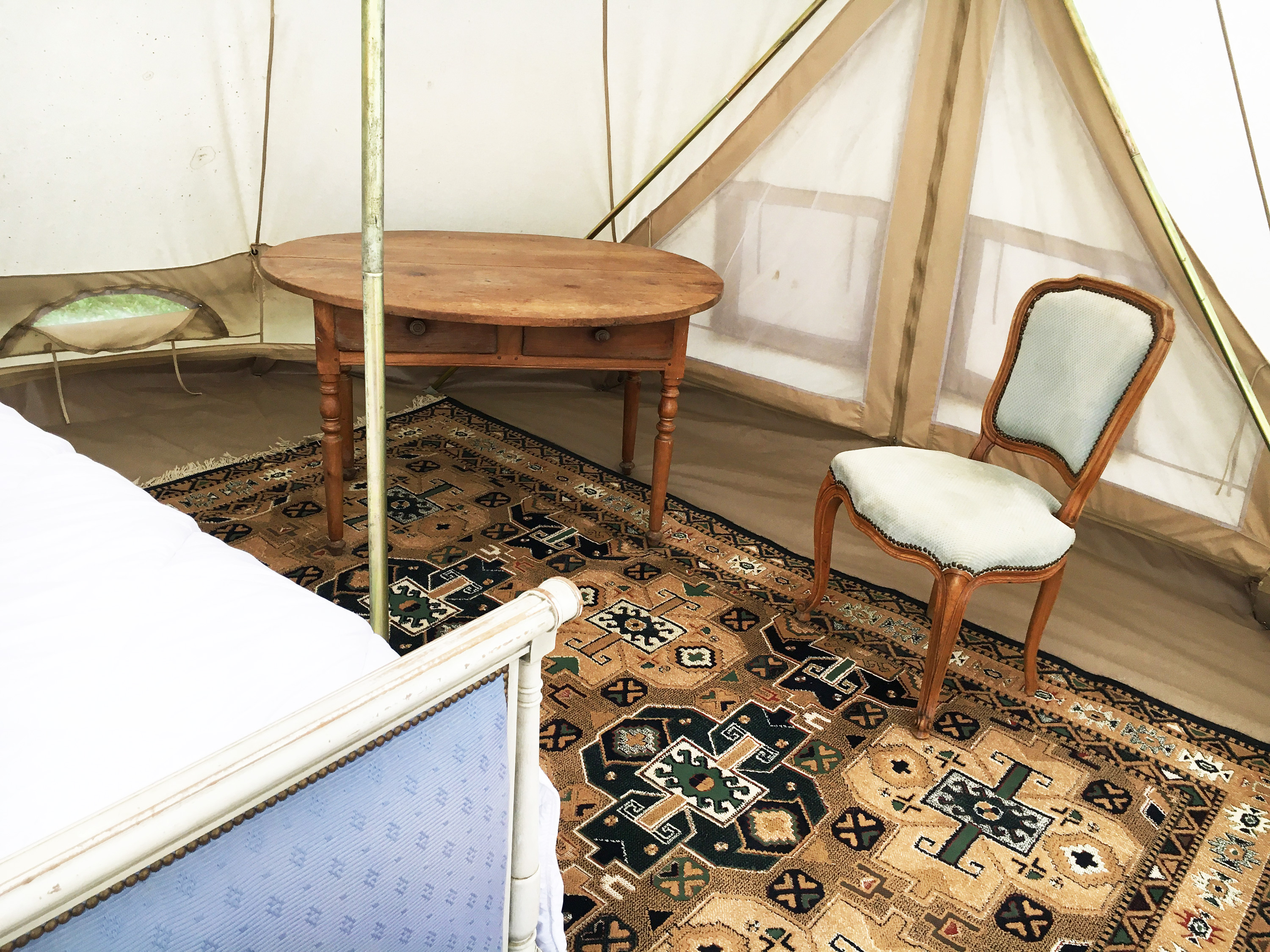 Location - Tente Glamping - Castel Camping Château de Chanteloup