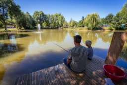 Location - Tente Cotton Lodge 2 Ch - 20M² - Sans Sanitaires Privatifs - - Camping de l'Etang Sites et Paysages