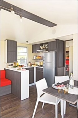 Mobil Home Privilege 35 M² (1 Lit 160 + 4 Lits Individuels)