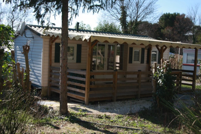 Mobil Home Miel 32 M² (1 Lit Double + 2 Lits Individuels)