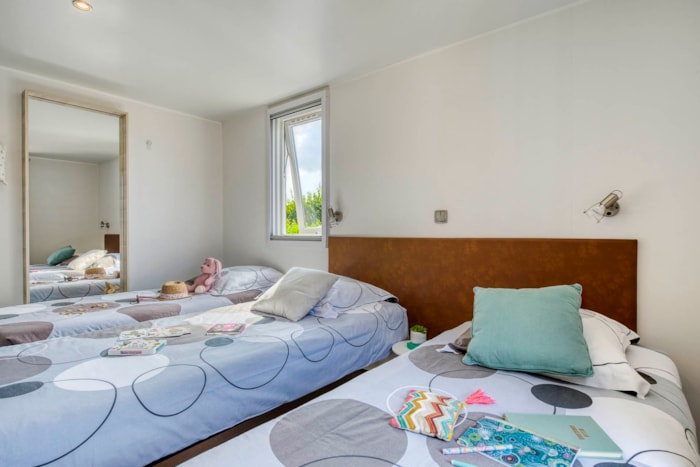 Mobil-Home Exclusif 3 Chambres Jacuzzi