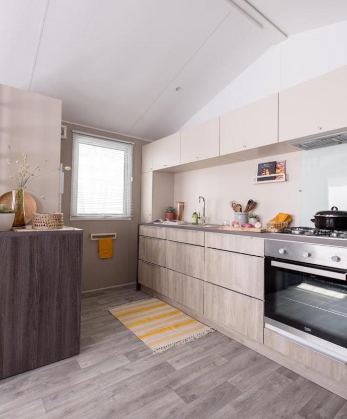 Casa Mobile Cachemire Premium 40M² - 2 Camere - Aria Condizionata + Tv - Lavastoviglie