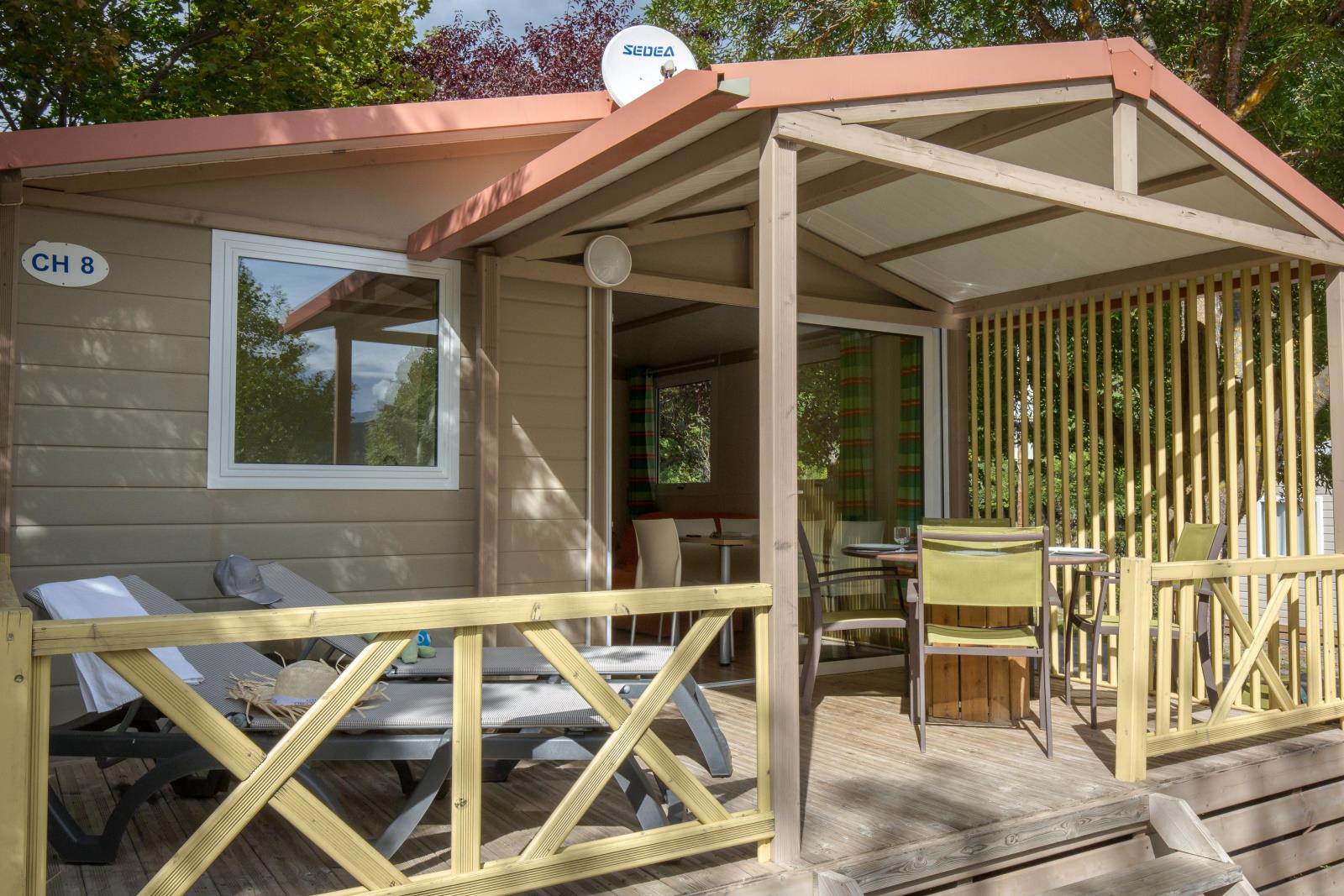 Mobilheim Ciela Classic Chalet - 31M² - 2 Zimmer Mobilheim Ciela Classic Chalet - 31M² - 2 Zimmer