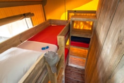 Location - Tente Ciela Nature Lodge 2 Chambres - Cuisine Équipée – Salle De Bain - Camping Terra Verdon