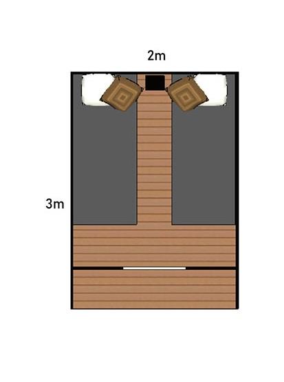 Location - Tente Ecolodge Randonneur 6M² (1 À 2 Pers) - Bontempo La Yole