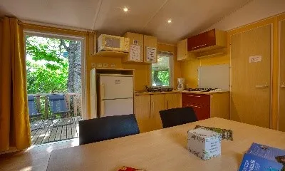 Accommodation - Mobil-Home - Camping AU P'TIT BONHEUR Accommodation - Mobil-Home - Camping AU P'TIT BONHEUR