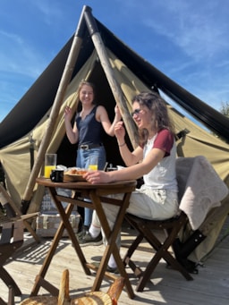 Location - Tente Bivouac - Camping Seasonova Saint Michel