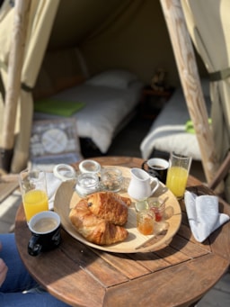 Location - Tente Bivouac - Camping Seasonova Saint Michel