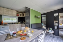 Location - Cottage Sancy 3 Chambres Premium - Camping Sandaya La Ribeyre