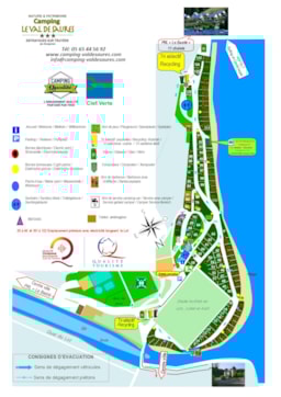 Location - Tente Lodge Amazone 22M² Sans Sanitaires Sur Pilotis - Camping Qualité le Val de Saures
