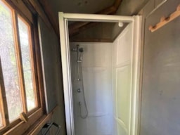Location - Lodge Acadienne / 2 Chambres / Clim - Terrasse Couverte - Camping Quercy Vacances ****
