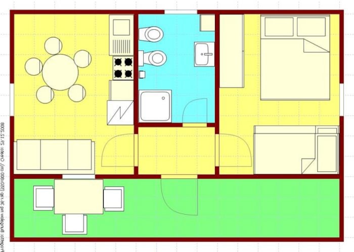 Bungalow 5 Persone