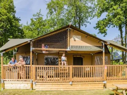 Tenda Safari 9 Persone - 4 Camere Da Letto Tenda Safari 9 Persone - 4 Camere Da Letto
