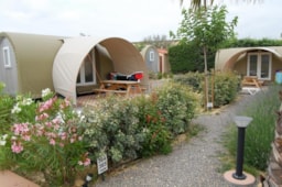 Location - Tente Coco Sweet - 16M² - 1 Chambre - Capfun - Camping La Nautique