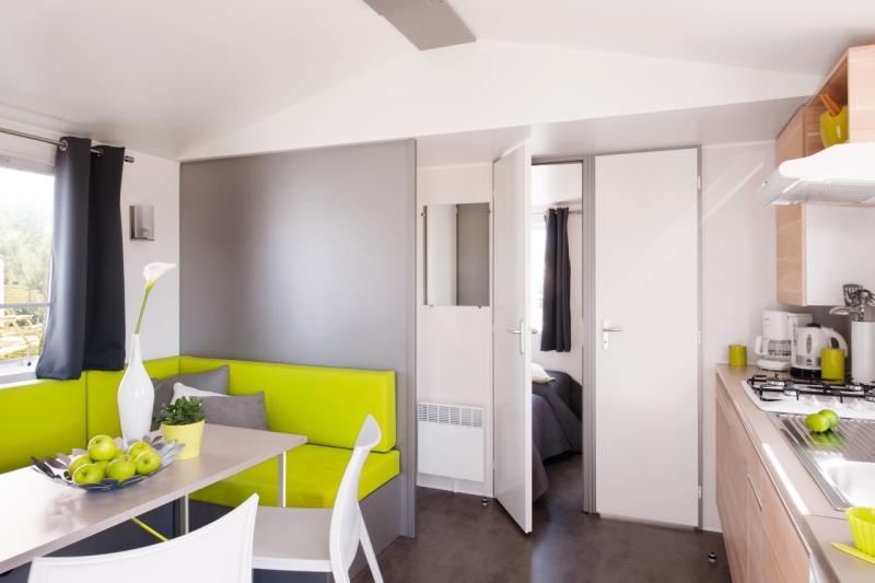 Mietunterkunft - Mobilheim O'hara Côté Confort 25M² (2 Zimmer) + Tv + Terrasse - Flower Camping Vitamin