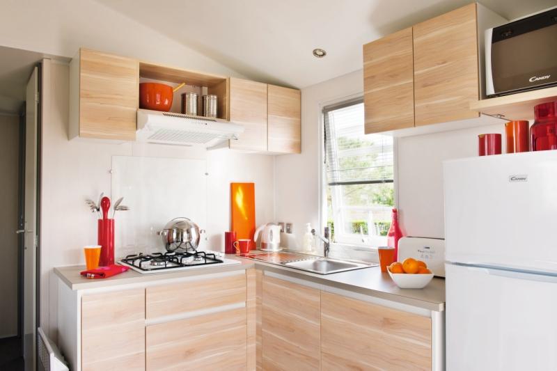 Accommodation - Mobilhome Ohara 31.1M² - 3 Bedrooms, Terrace Côté 9.2M² - Camping Vitamin