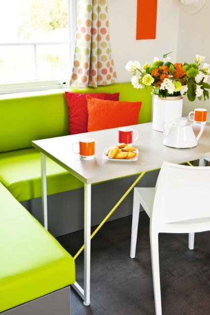 Accommodation - Mobilhome Ohara 31.1M² - 3 Bedrooms, Terrace Côté 9.2M² - Camping Vitamin