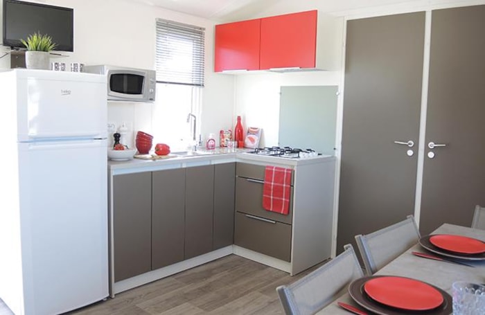Mobilhome Confort Bermude - 3 Chambres - 31M² - Tv -