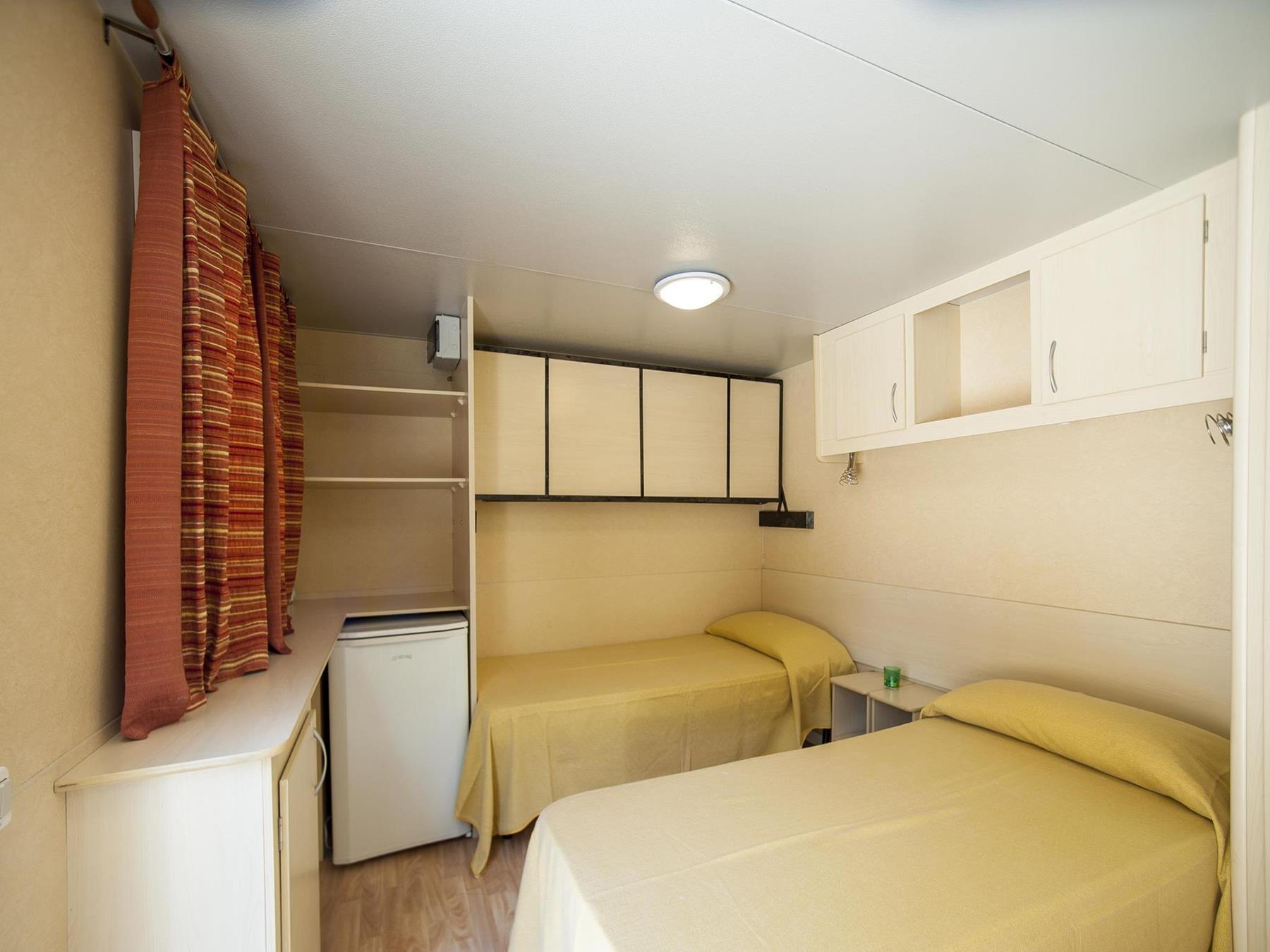 Mietunterkunft - Mobilheim Mit Ein Zimmer - Camping Village Internazionale Firenze