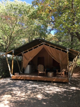 Location - Tente Lodge - - Camping Le Bivouac de l’Eygues