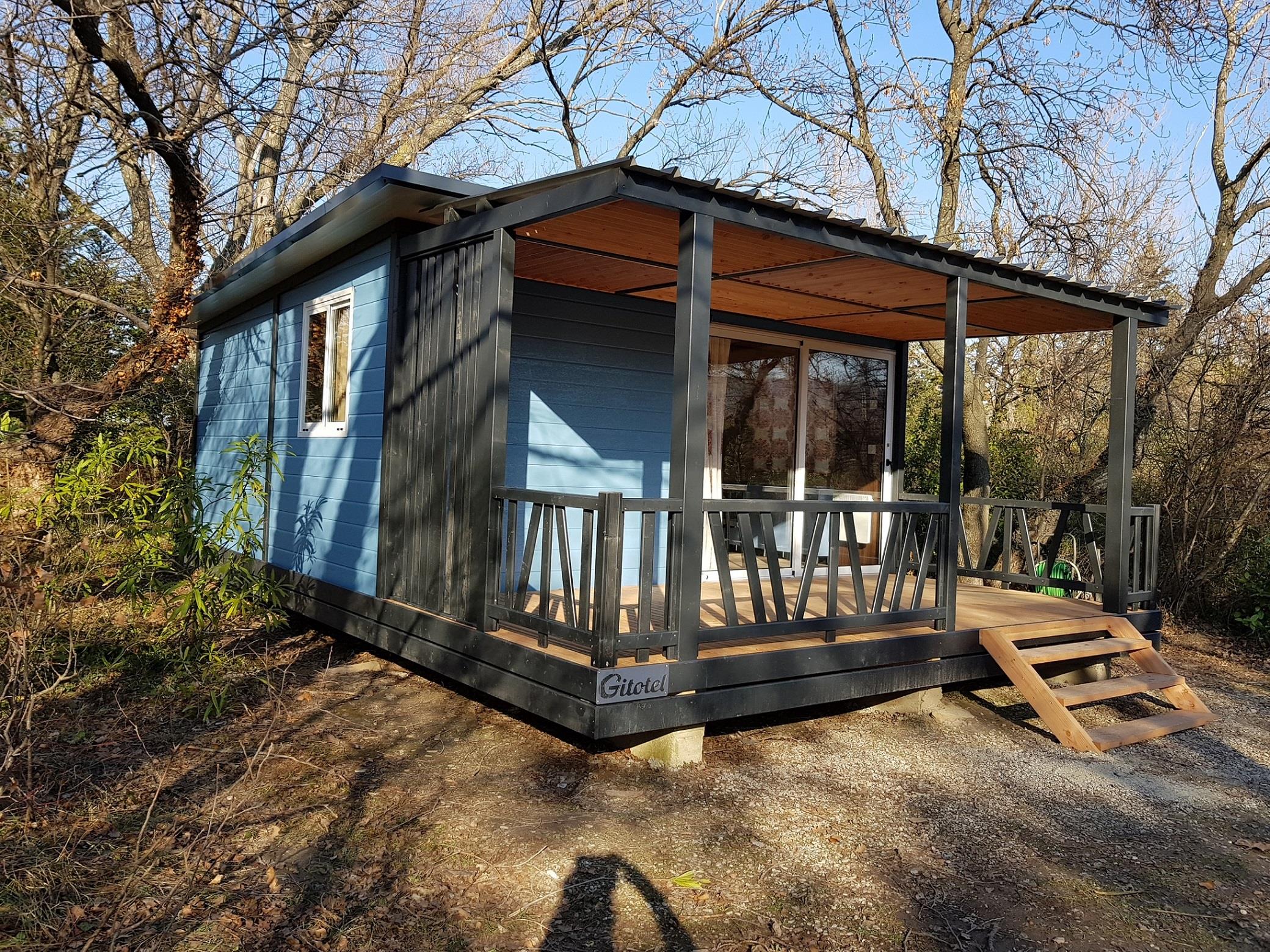 Mietunterkunft - Hütte 2 Zimmer 25 M² - Camping Les Rives de l'Aygues