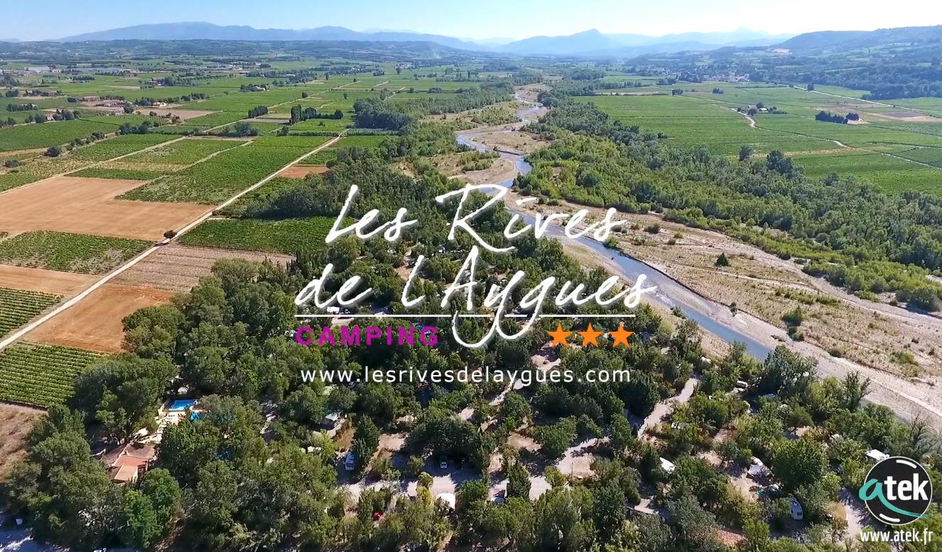 Stellplatz - Stellplatz Über 130 Qm - Camping Les Rives de l'Aygues