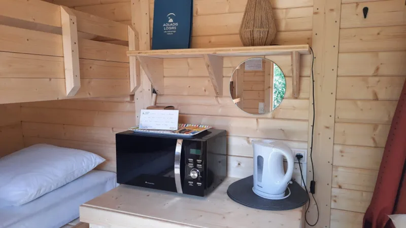 Hutte Étape Nature 12M² (Climatisation - Sans Sanitaires)