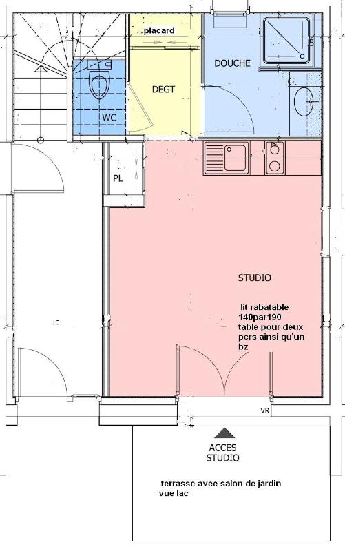 Accommodation - Apartment 23M² - Camping Le Panoramic