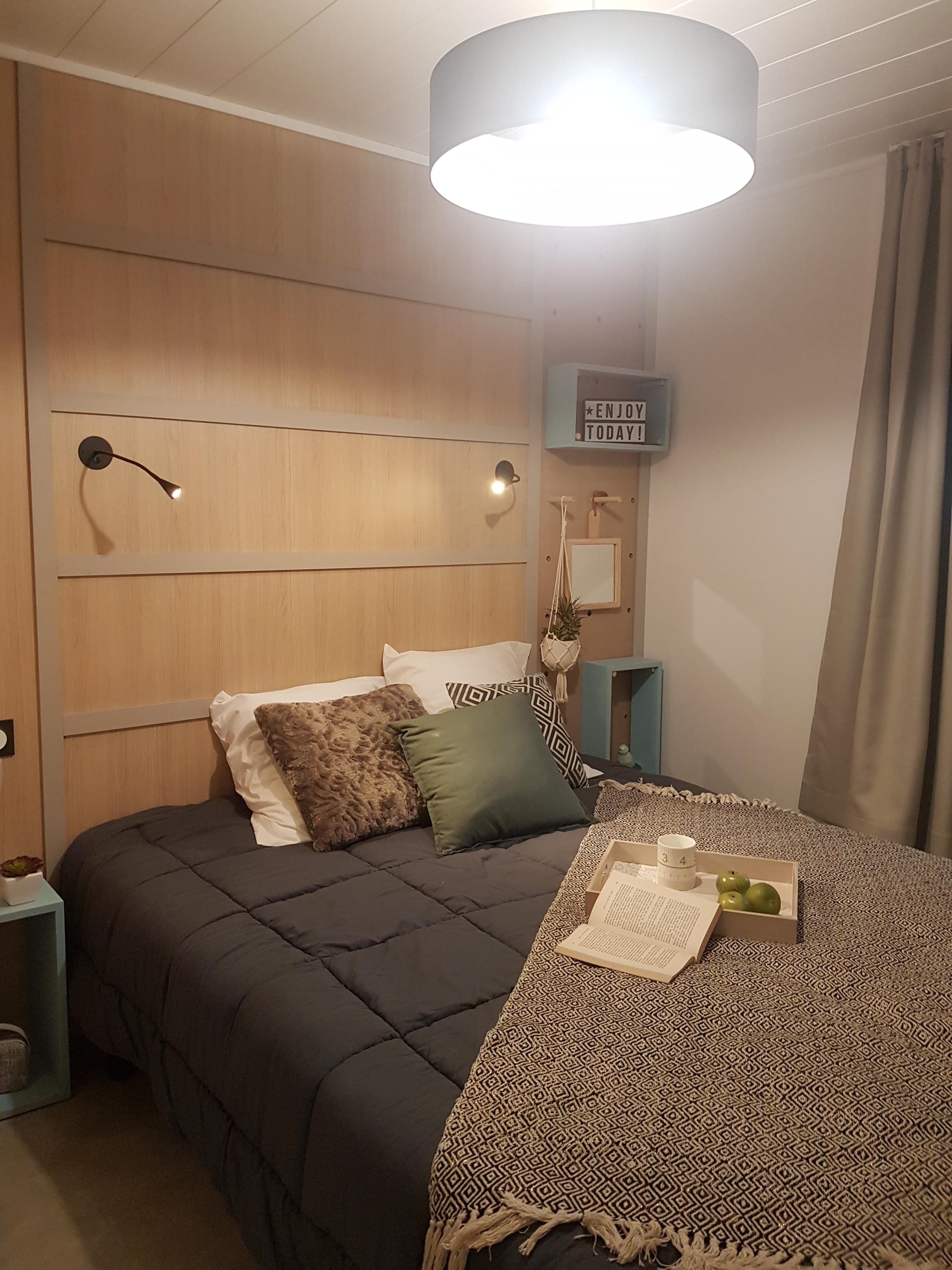 Accommodation - Chalet Lanfonnet 35M² - Camping Le Panoramic