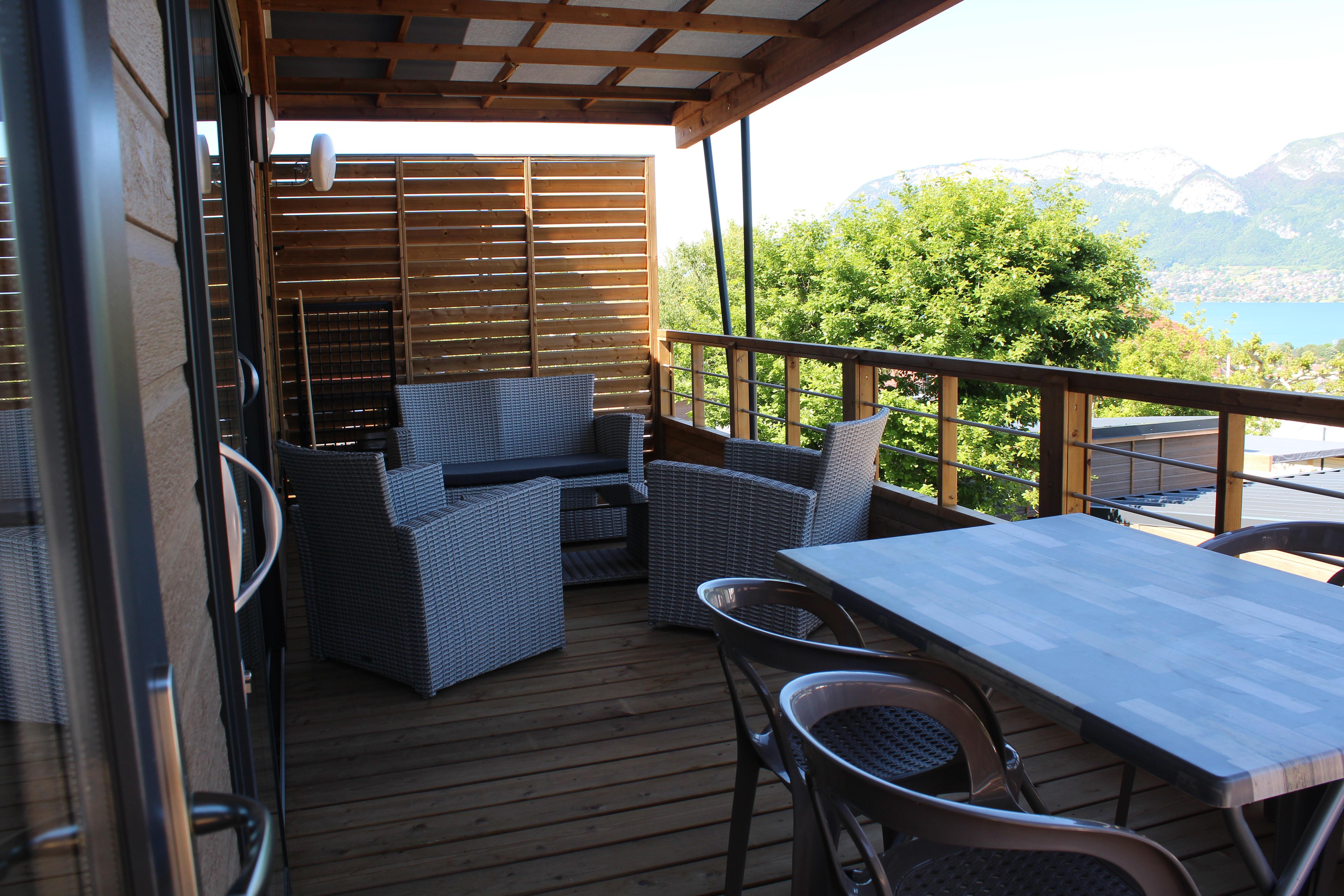 Accommodation - Chalet Lanfonnet 35M² - Camping Le Panoramic