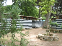 Location - Caravane 'M' + Voiture - Camping Piomboni SRL