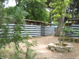 Location - Caravane 'S' + Voiture - Camping Piomboni SRL