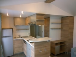 Location - Résidence Eden 40M2 (2 Salle De Bains) +Clim + Lave Linge Et Lave Vaisselle+Terrasse Couverte - Camping LA GARENNE