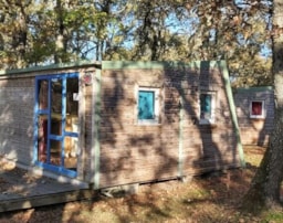 Location - Cabane Lou Cabanot 1 Chambre - Camping Val de l'Eyre