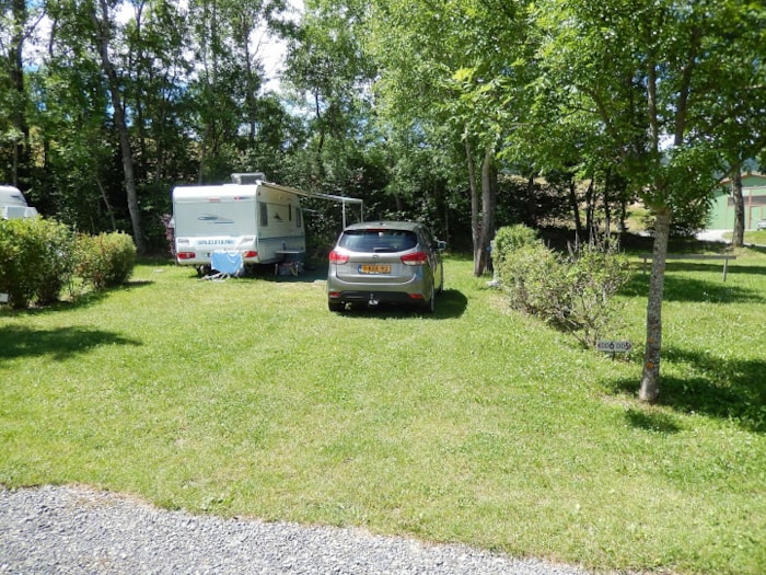 Large Premium Pitch (Private Sanitary Facilities, Fridge, Picnic Table, 10A Electricity)