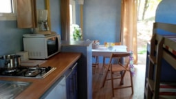Location - Roulotte 19M² - Capfun - Camping La Mer