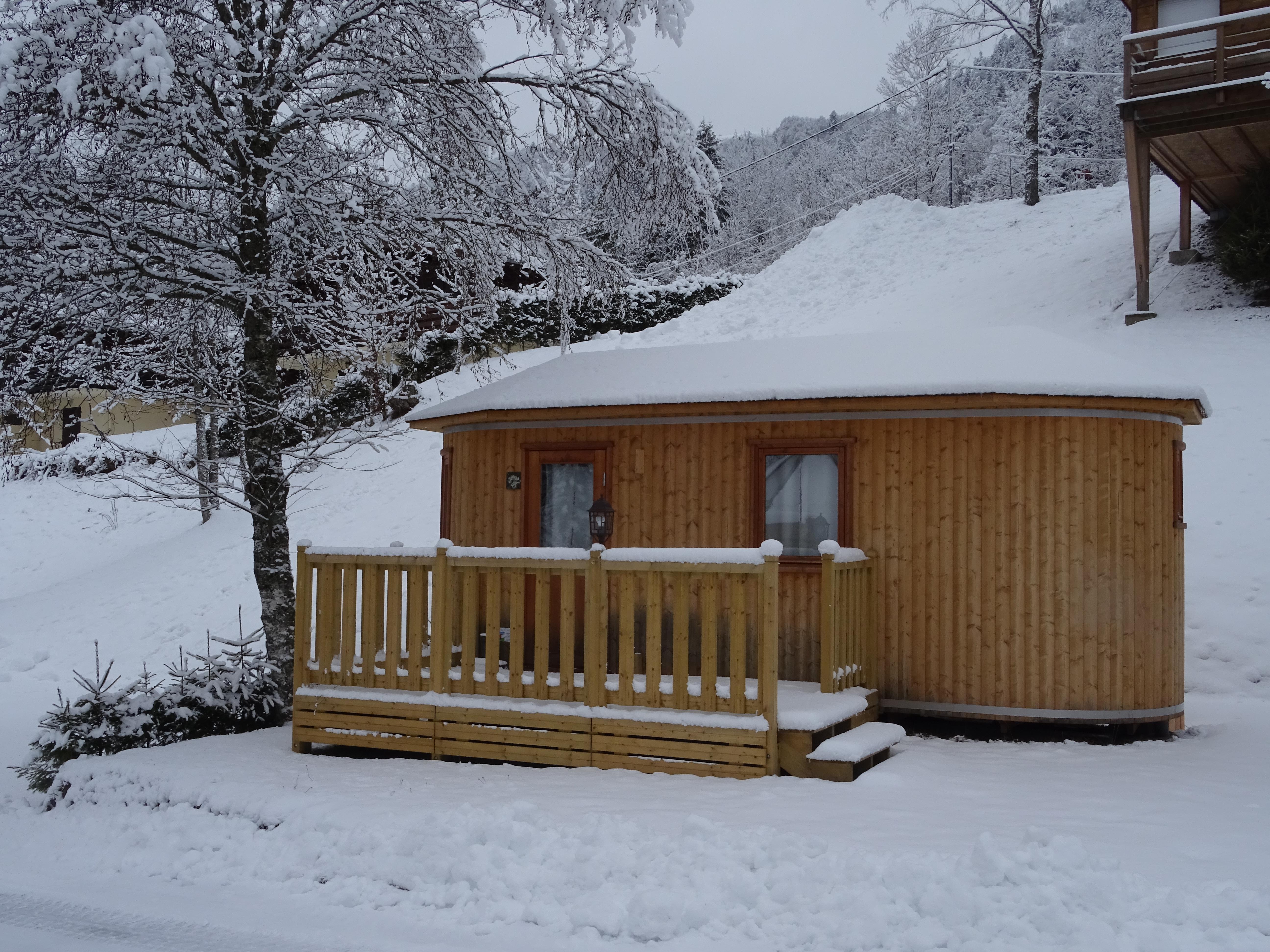 Location - Cuveau Insolite 14 M² - Camping de Belle Hutte