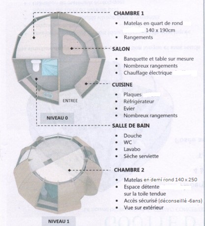 Location - Goutte D'ô : Votre Nid Douillet - 25M² - Camping de Belle Hutte