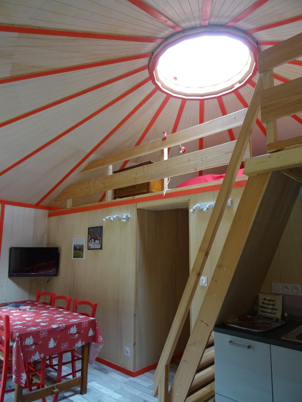 Location - Chalet Rond 35M² 3 Chambres - Camping de Belle Hutte