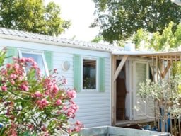 Location - Mobilhome Tradition - 2 Chambres - Clim - Tv - Camping Cap Sud